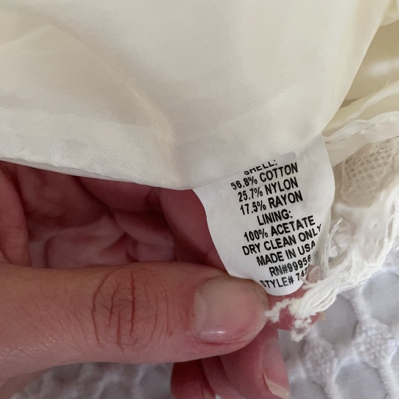 Shoshanna White Scarlett Lace Dress | Size 4 - Picture 4 of 4